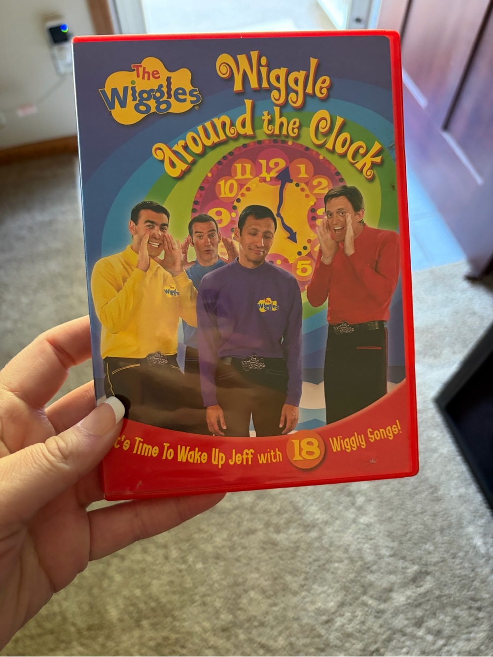 Wiggle Around the Clock DVD - Red